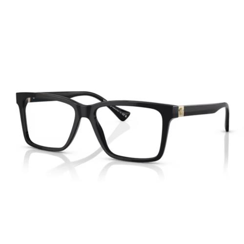 Versace 0VE3328F GB1 Black Men`s Rectangular Eyeglasses