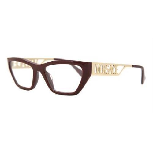 Versace Eyeglasses VE3327U 5381 53mm Bordeaux / Demo Lens