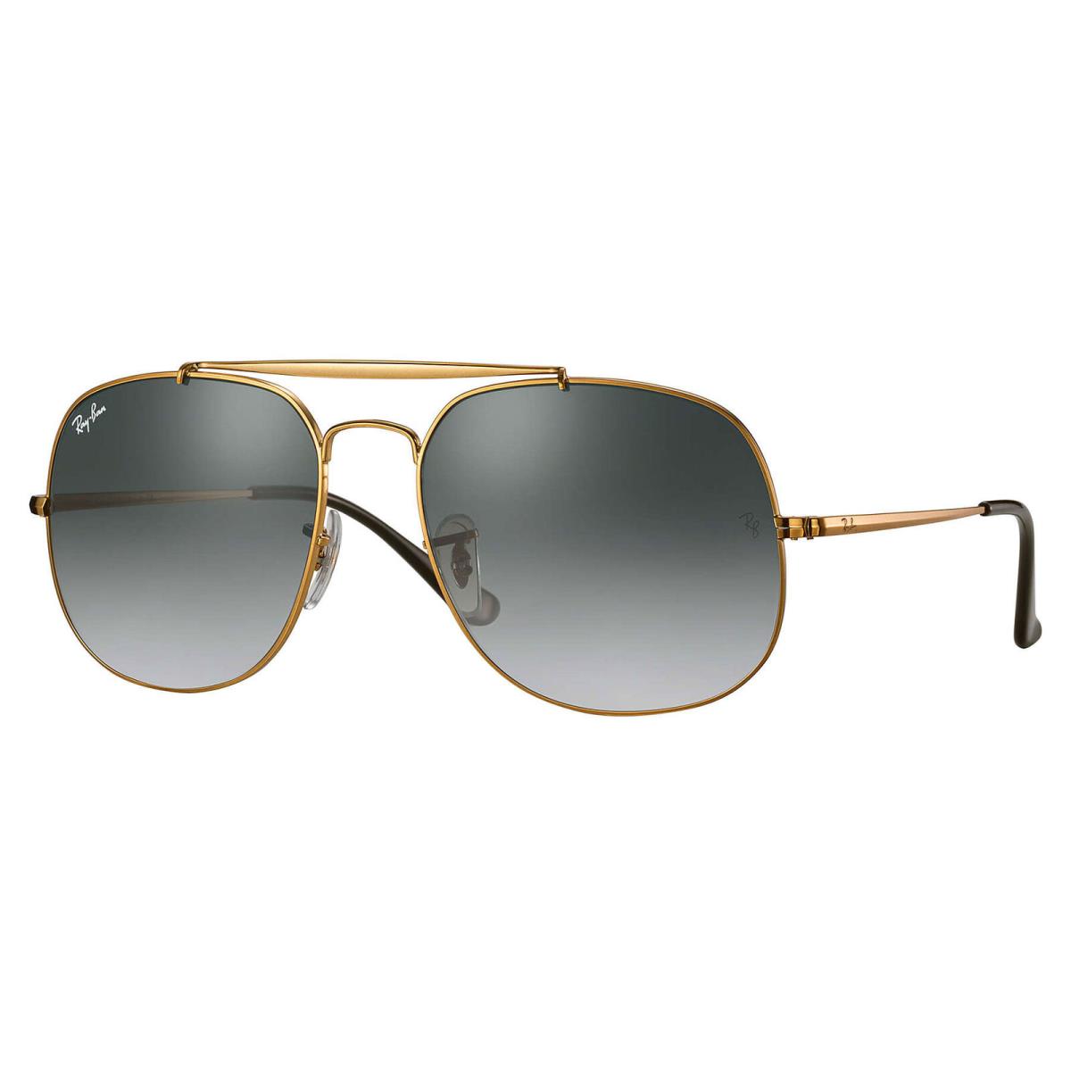 Ray-ban RB3561 Metal Frame General Sunglasses 57mm Color Options Bronze & Copper/ Grey Gradient