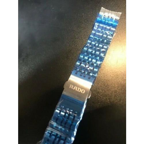 Rado 21mm Stainless Steel Watch Bracelet For Coupole Model