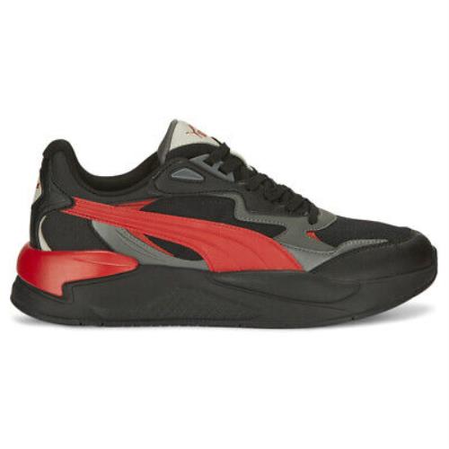 Puma Xray Speed Lace Up Mens Black Sneakers Casual Shoes 38463825