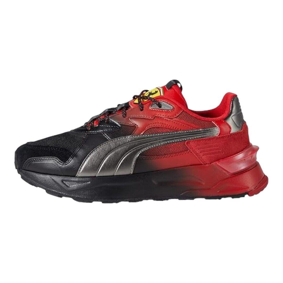 Puma Men`s Ferrari Mirage Sport Black Red Sneaker Shoe Size 9.5-11