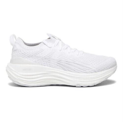Puma Foreverrun Nitro Knit Running Womens White Sneakers Athletic Shoes 3791400