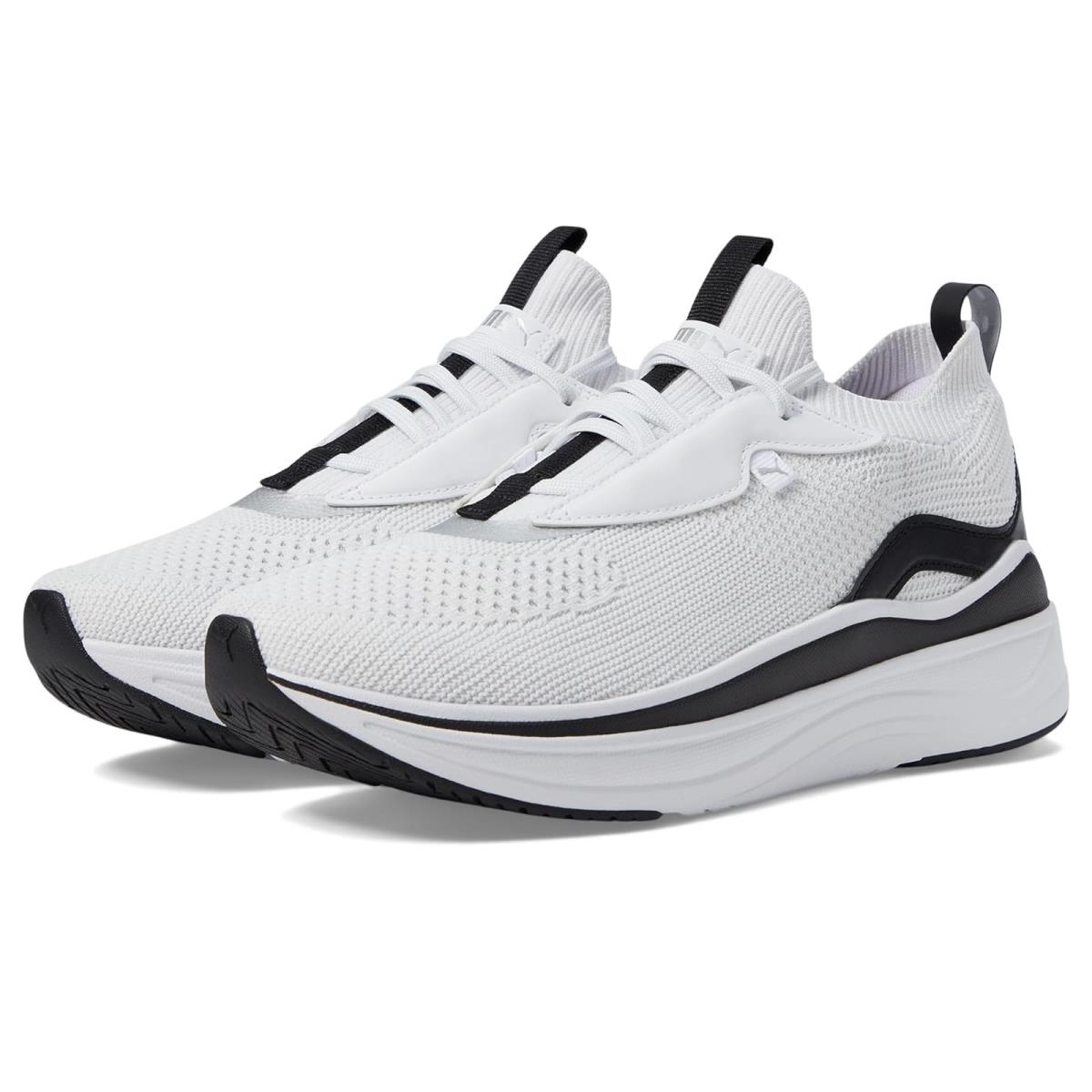 Woman`s Sneakers Athletic Shoes Puma Softride Stakd Puma White/Puma Black/Puma Silver