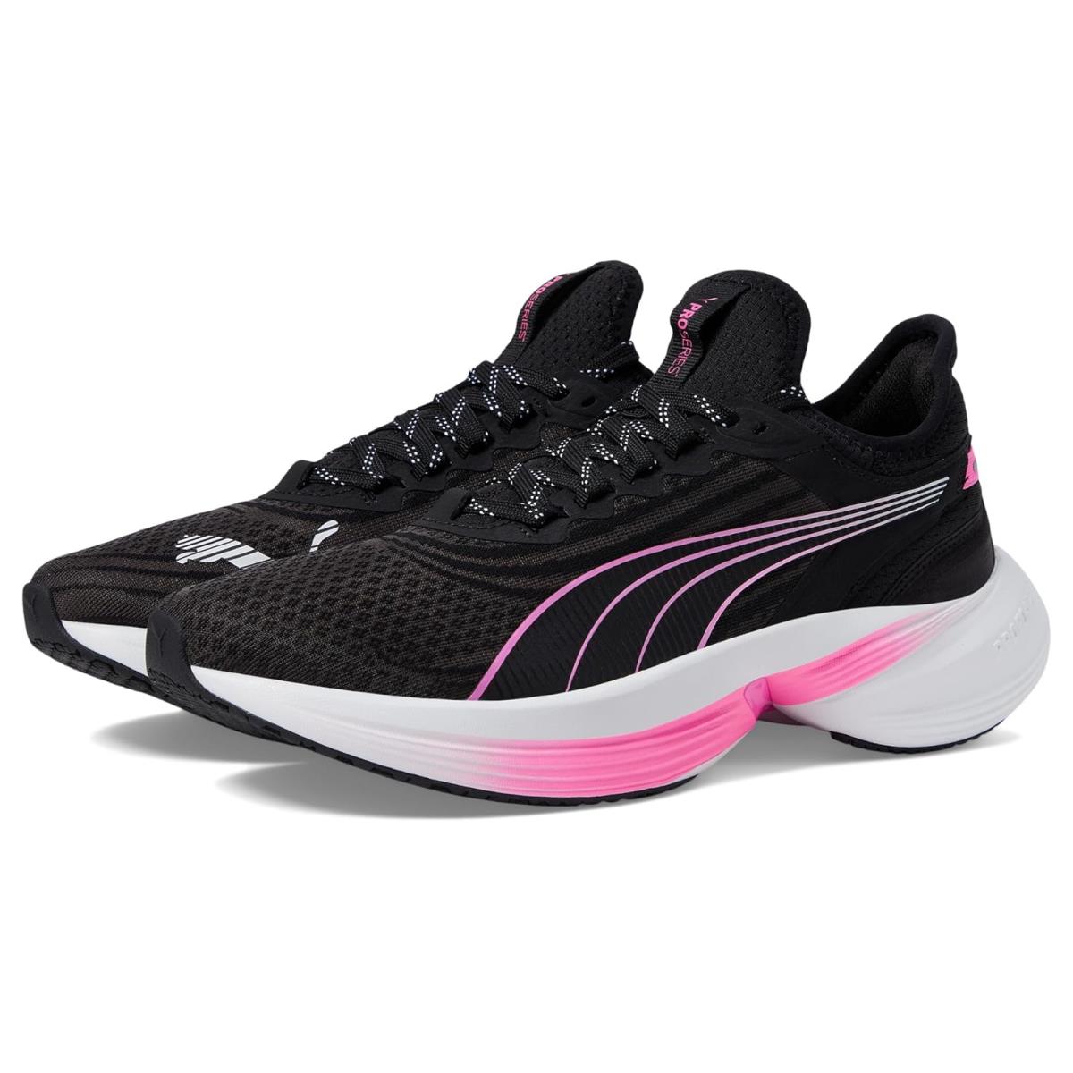Woman`s Sneakers Athletic Shoes Puma Conduct Pro PUMA Black/Poison Pink/PUMA Silver