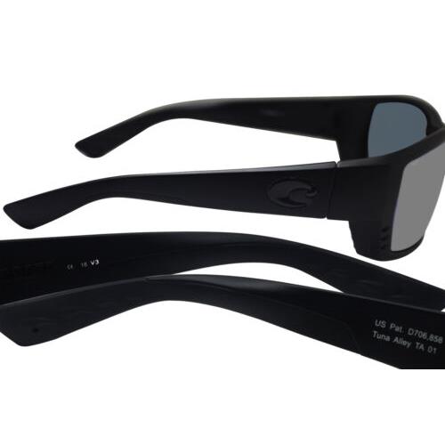 Costa Del Mar sunglasses Tuna Alley - Blackout Frame, Gray Lens 4