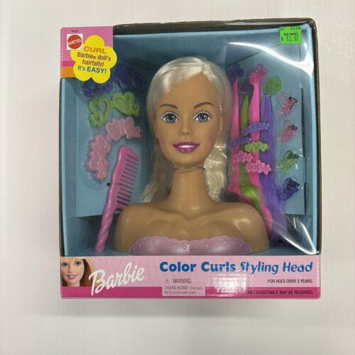 Barbie Color Curls Styling Head 2001 88836 Rare