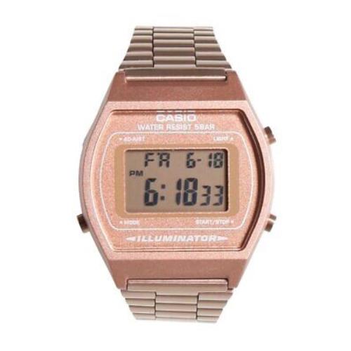 Casio Classic B640WC-5A Rose Gold Watch