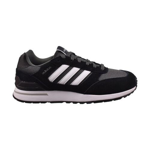 Adidas Run 80s Men`s Shoes Core Black-cloud White-grey Six GV7302
