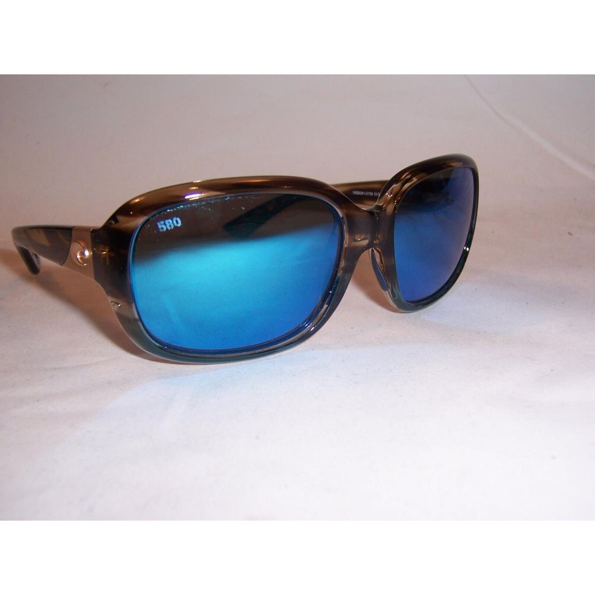 Costa Del Mar Gannet Sunglasses Wahoo/blue Mirror 58MM 580G Polarized