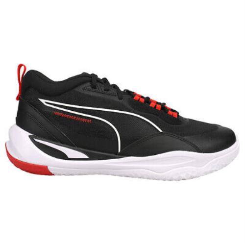Puma Playmaker Pro Basketball Mens Black Sneakers Athletic Shoes 37757213 - Black