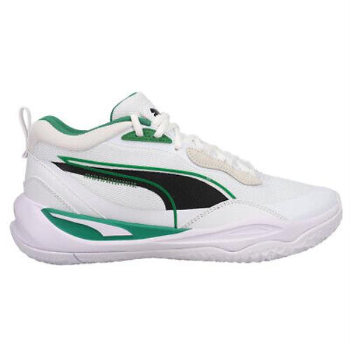 Puma Playmaker Pro Basketball Mens White Sneakers Athletic Shoes 37757210