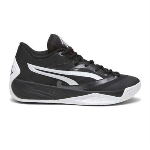 Puma Stewie 2 Team Basketball Womens Black Sneakers Casual Shoes 37908205 - Black