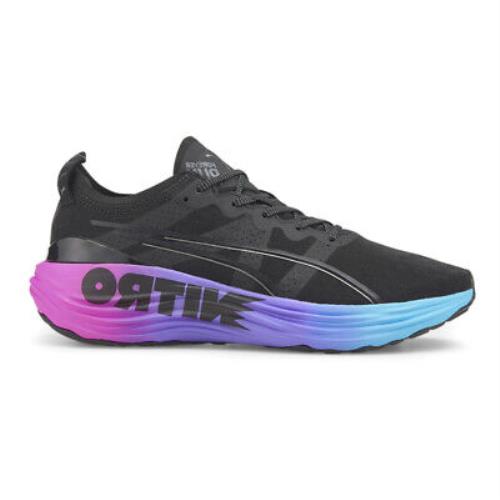 Puma Foreverrun Nitro Sunset Running Mens Black Sneakers Athletic Shoes 3800070
