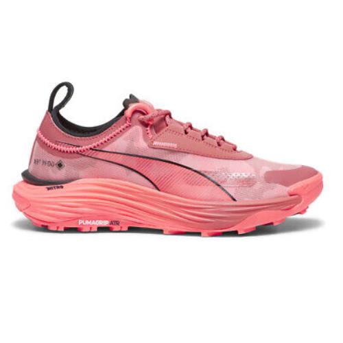 Puma Voyage Nitro 3 Gtx Trail Running Womens Red Sneakers Athletic Shoes 377839