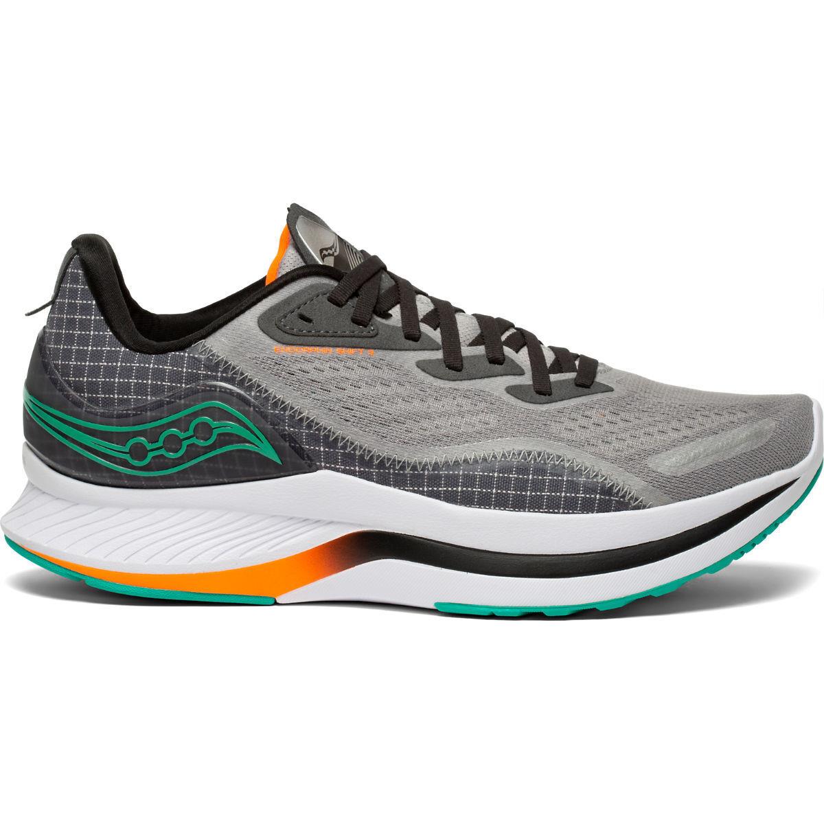 Saucony Men`s Endorphin Shift 2 Running Shoe - Alloy/Jade