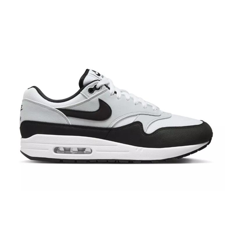 Nike Air Max 1 Panda White Black Silver All Sizes DZ2628-102 Men`s Shoes