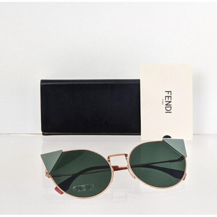 Fendi FF 0190 Sunglasses DDBO7 Gold Frame 0190/S 57mm