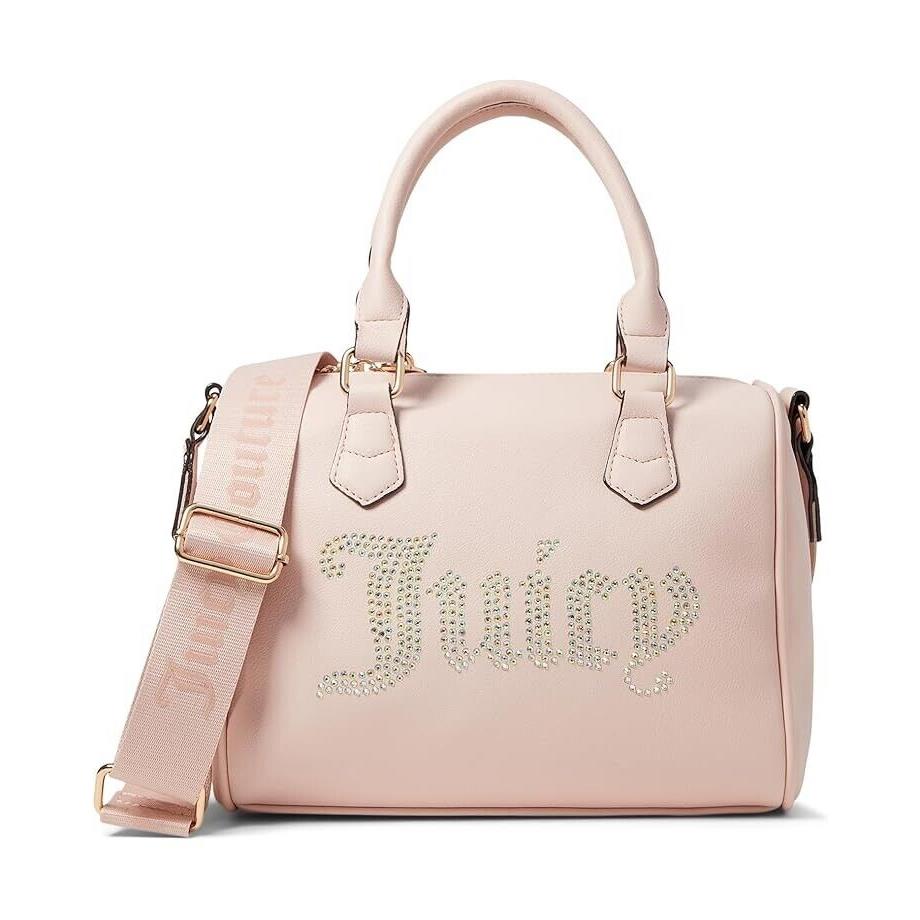 Juicy Couture Be Classic II Satchel Bag Pink Clay Ombre` Crystal Logo