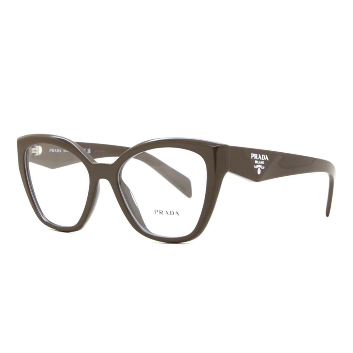 Prada Cat-eye Eyeglasses Vpr 20Z 15L-1O1 52-17 145 Loden Dark Green Frames