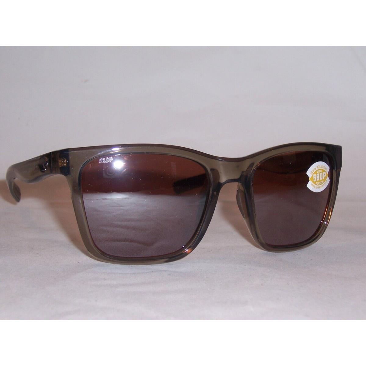 Costa Del Mar Panga Sunglasses Taupe Crystal/copper Silver 580P