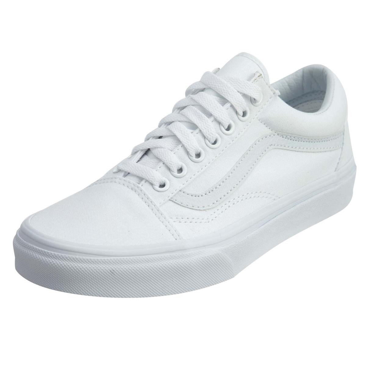 Vans Old Skool True White 2019 Boys/M 8 W 9.5