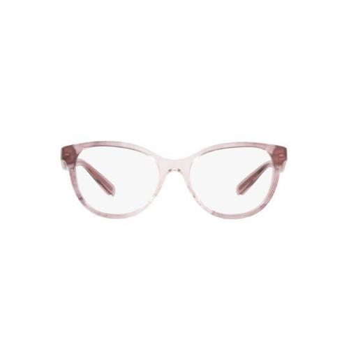 Coach HC6177 5656 Transparent Pink Eyeglasses 52-17-140 No Case