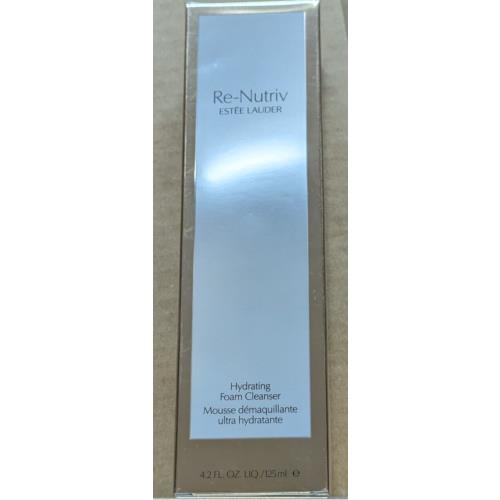 Estee Lauder Re-nutriv Hydrating Foam Cleanser 4.2 oz/125 ml Full Sz