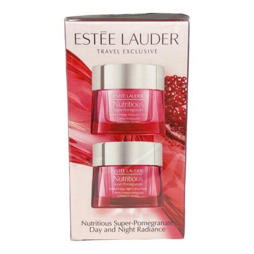 Estee Lauder Nutritious Super-pomegranate Day Night Radiance Set: 2pcs