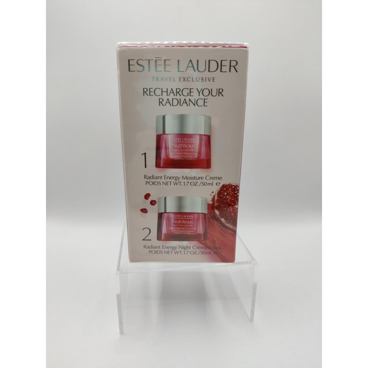 Estee Lauder Nutritious Super-pomegranate Day Night Radiance Set: 2pcs