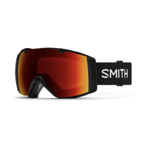 Smith Optics I/o Goggles - Black + Chromapop Sun Red Mirror Lens