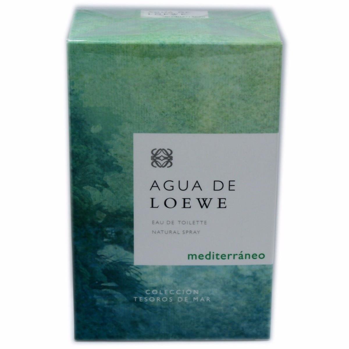 Loewe Agua DE Loewe Mediterraneo Eau DE Toilette Spray 150 ML/5.1 Oz. NIB-34920