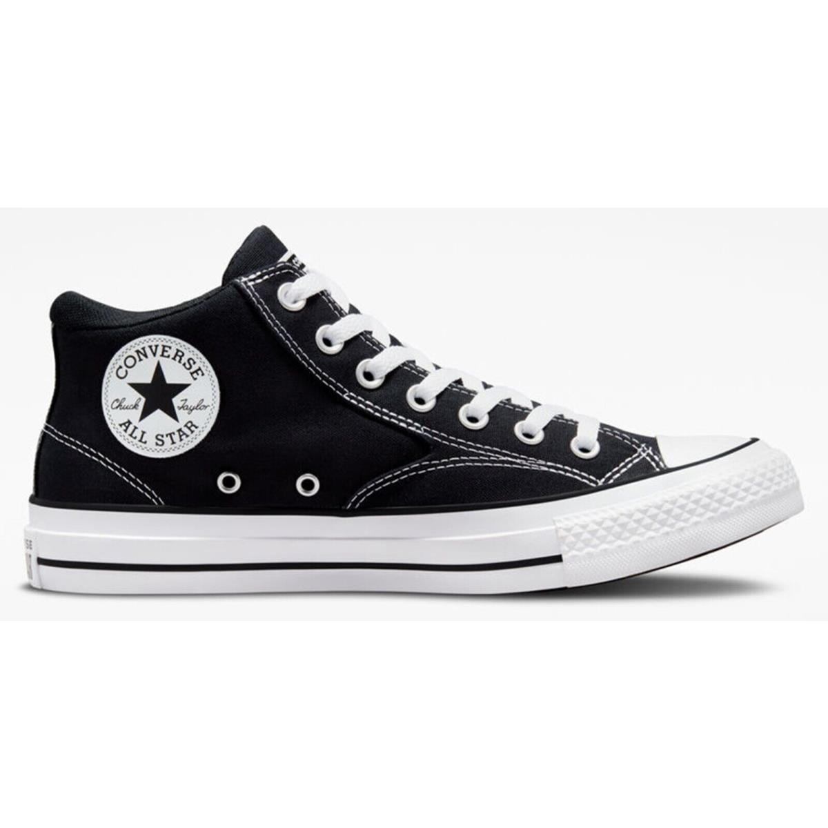 Converse Men`s Chuck Taylor All Star Malden Street Mid-top Shoes Wide Width Black/White/Black