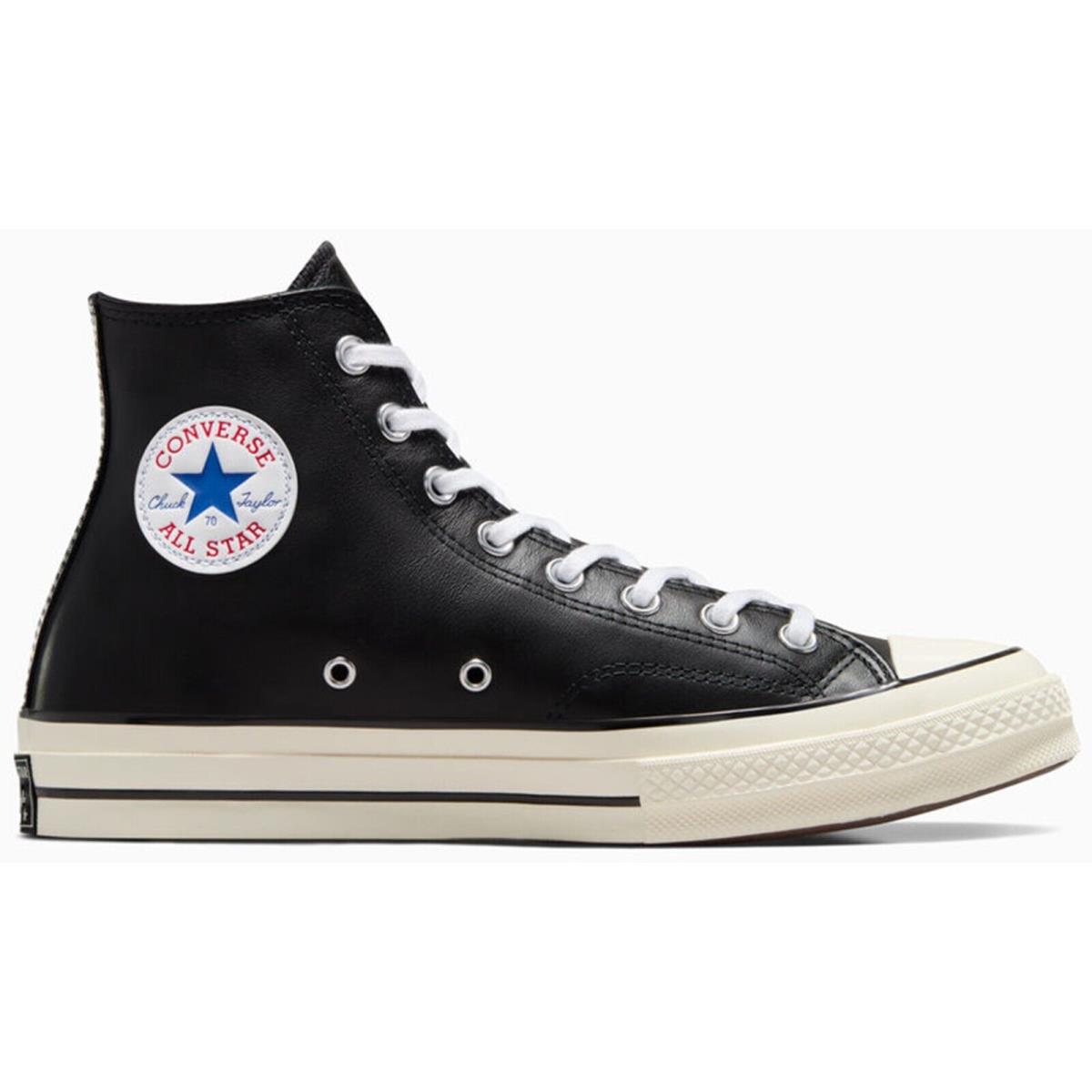 Converse Chuck 70 Premium Leather High Top Men`s Classic Shoes Ortholite Insole
