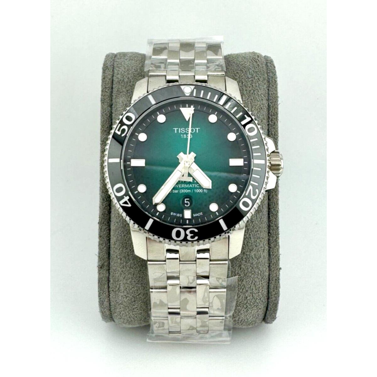 Tissot Seastar 1000 T-sport Green Watch T120.407.11.091.01