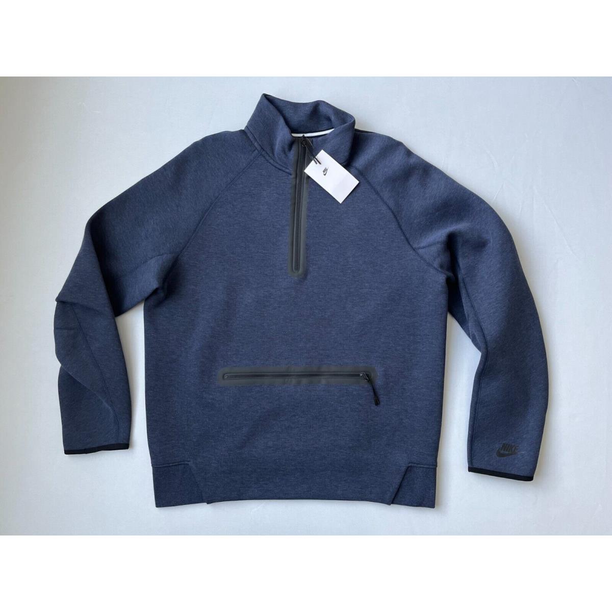 Nike Sportswear Tech Fleece Half-zip Sweatshirt Blue FB7998-473 Large