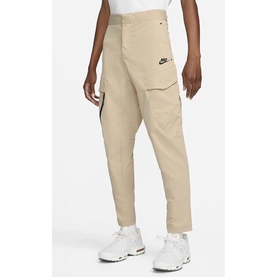 Nike DH3866-126 Sportswear Tech Essentials Woven Unlined Cargo Trousers Size: 34