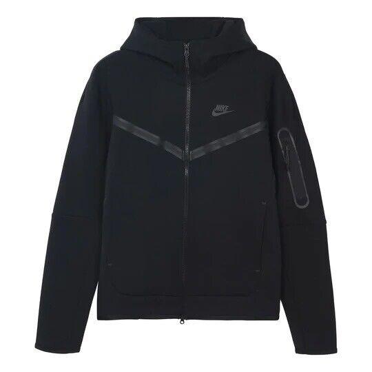 Men Nike Sportswear Tech Fleece Full-zip Hoodie Size Xxl Black CU4489 010