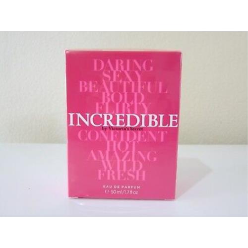 Victoria's Secret Incredible by Victoria's Secret for Women - Eau de  Parfum, 50 ml