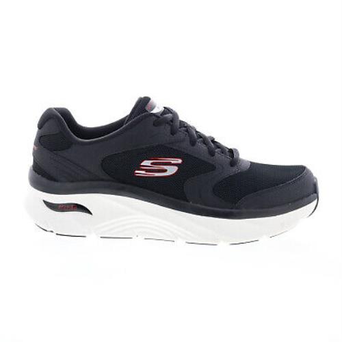 Skechers Relaxed Fit Arch Fit D`lux Junction Mens Black Sneakers Shoes