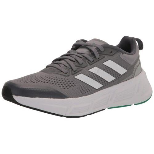 Adidas Men`s Questar Running Shoe Grey/White/Grey