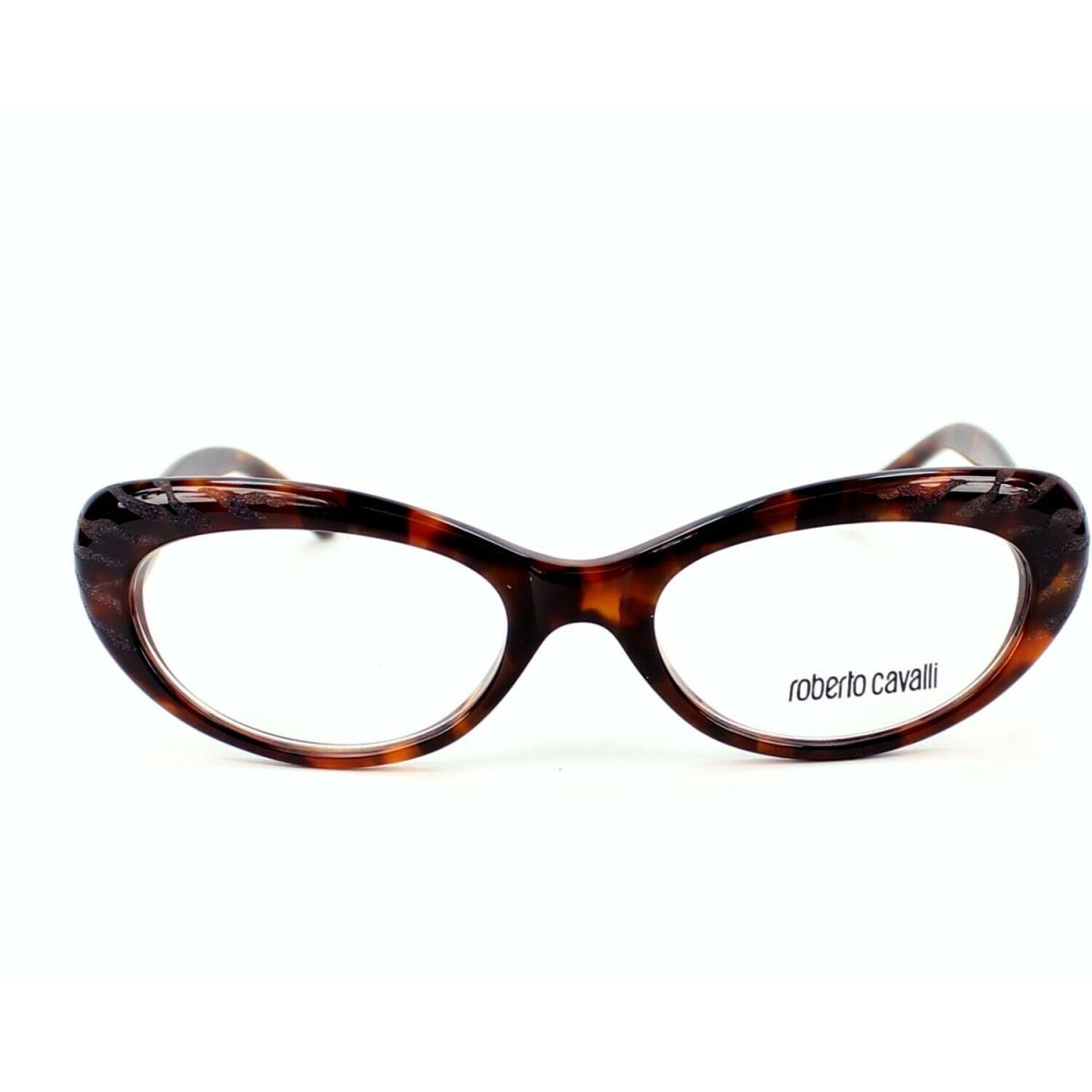 Roberto Cavalli D`arros RC778 052 Tortoise Cat Eye Eyeglasses Frame 53-17-140