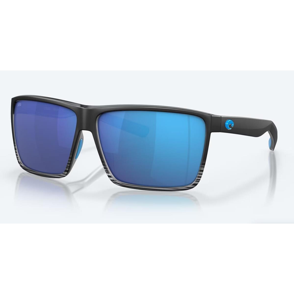 Costa Del Mar Rincon Smoke Crystal Fade / Blue Mirror Polarized Glass 580G