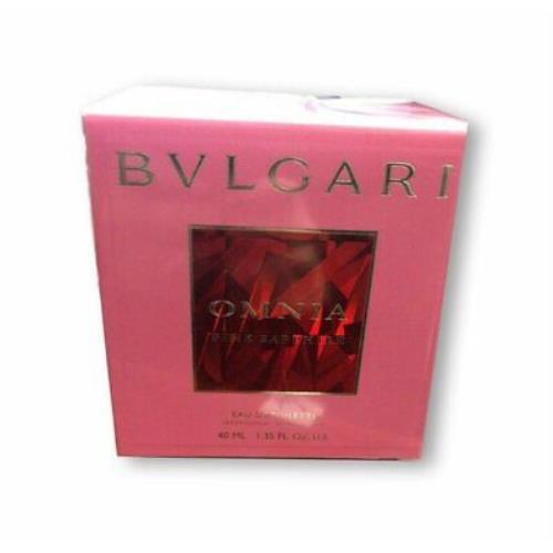 Bvlgari Omnia Pink Sapphire 1.35 oz Edt Spray Womens Perfume 40 ml