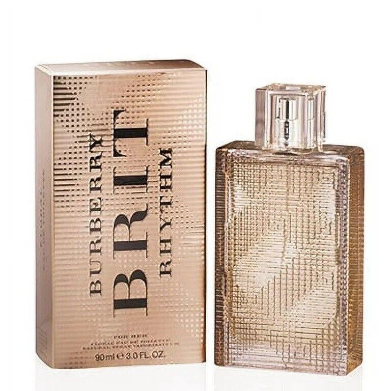 Women Burberry Brit Rhythm Floral by Burberry Edt Spray 3 OZ