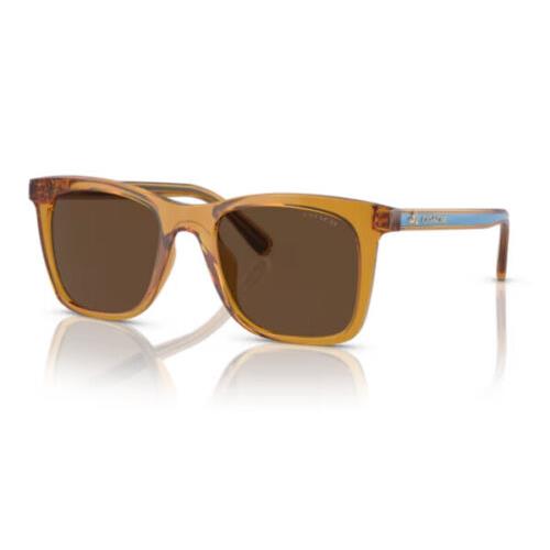 Coach Women`s Fashion HC8374F-57483G-54 54mm Transparent Buttercup Sunglasses
