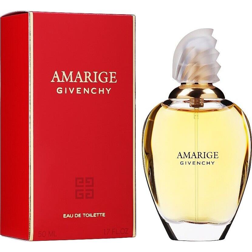 Amarige 1.7 OZ Eau DE Toilette Spray Pckging Givenchy Women Perfume Bent Box