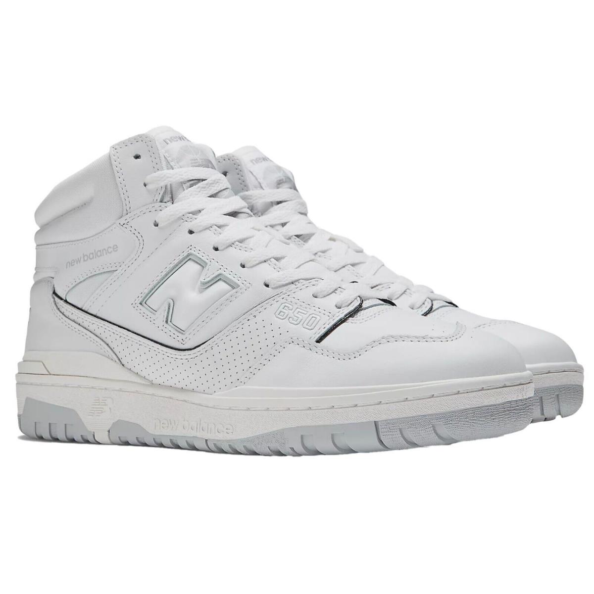 Balance 650 Athletic Sneaker Low Top Shoes Mens Triple White All Sizes