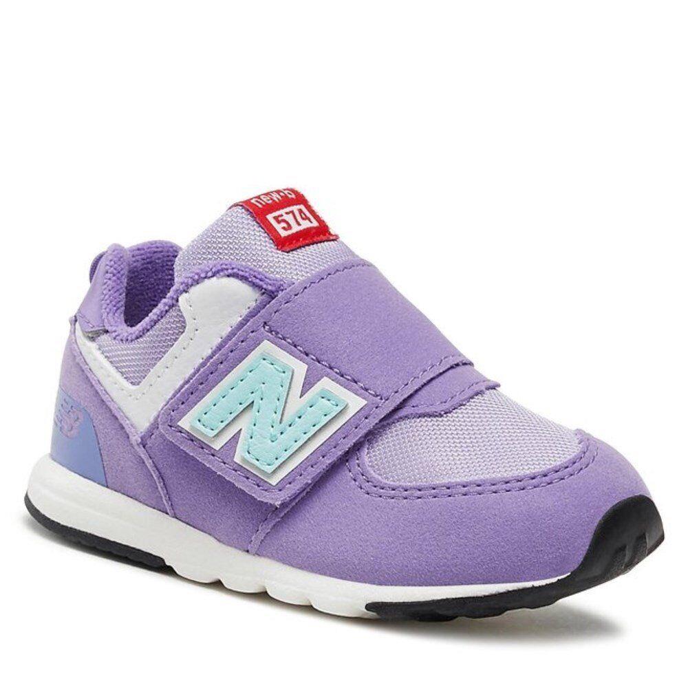 New Balance 574 Kids Infant Shoes NW574HGK Viola Purple NB Toddler Sneakers New