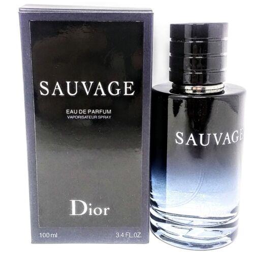 Christian Dior Sauvage Men`s Edp 3.4 oz Fragrance Spray